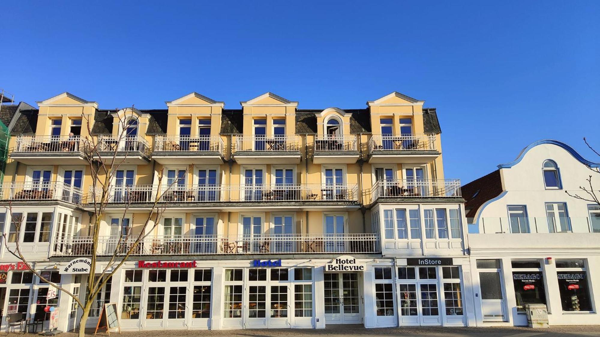 Hotel Bellevue Warnemuende Rostock Exteriér fotografie
